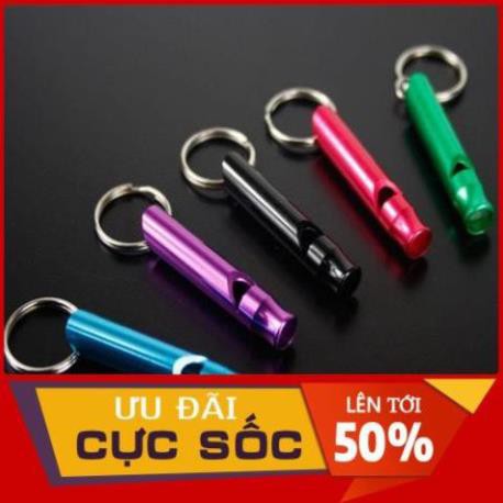Còi 1 Lỗ Nhôm Không Gỉ - Không Phai Màu - Hàng Có Sẵn