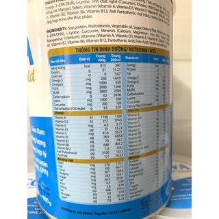 Combo 4 lon sữa bột Recova Gold 400g