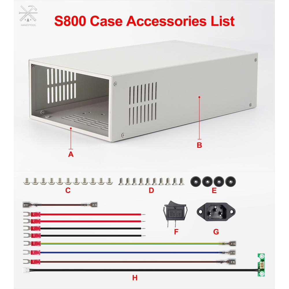 Vôn kế điện tử S800 thích hợp cho Rd6012 / Rd6012W / Rd6018 / Rd6018W