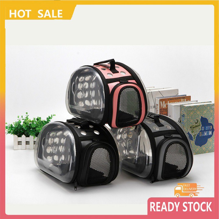 Túi đựng vận chuyển chó mèo trong suốt đi du lịch sang trong cao cấp Hàng Loại 1 [GIÁ RẺ]