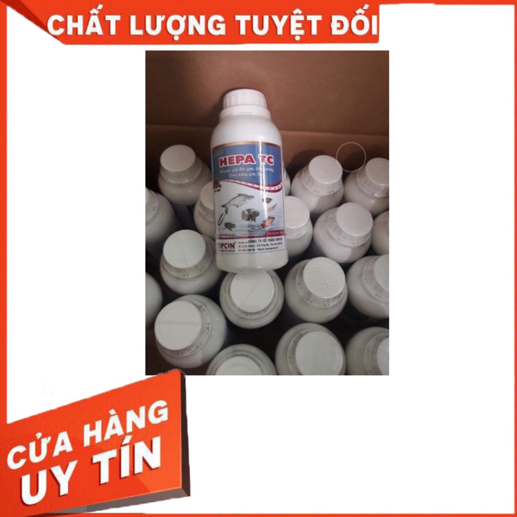 Hepa TC Bổ Gan Cho Tôm, Cá, Lươn, Ếch  - Thuốc Thủy Sản Minh Tuệ