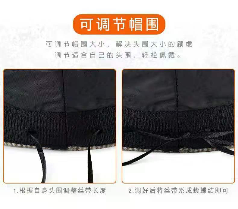 Mũ beret dày giữ ấm thời trang thu đông 2020 cho phụ nữ trung niên 30-40-50