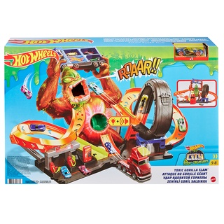 Đồ Chơi HOT WHEELS Bộ Thành Phố Khỉ Đột Gorllia GTT94