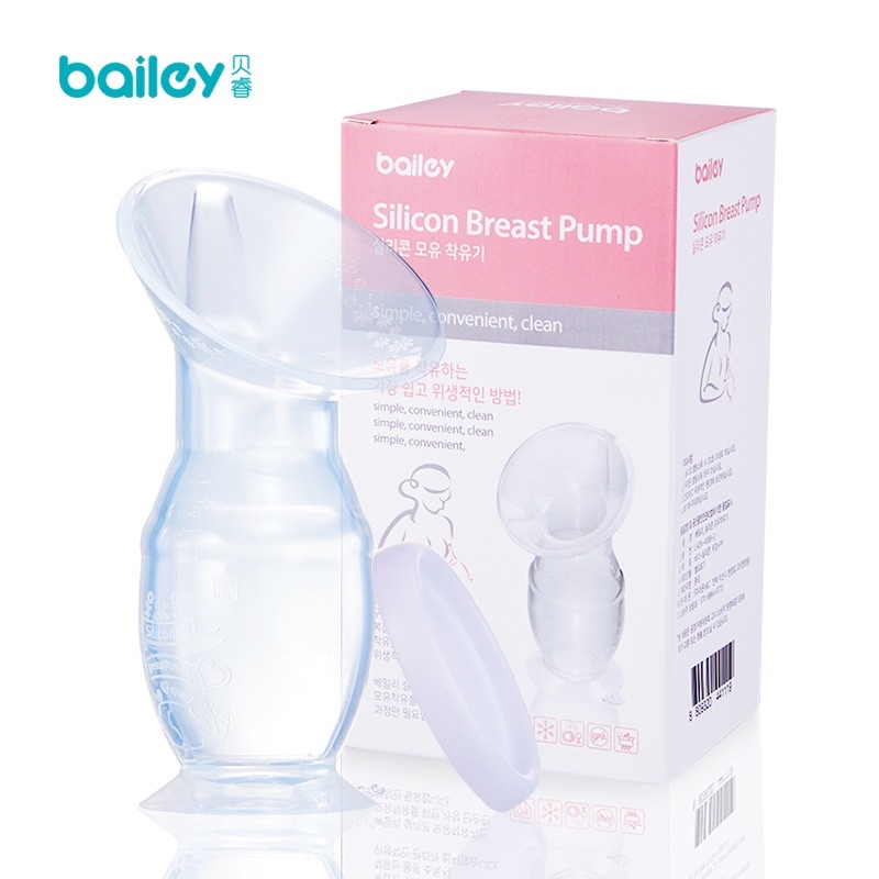 Cốc Hứng Sữa Silicone Bailey Hàn Quốc Bailey0002 FLASH SALE