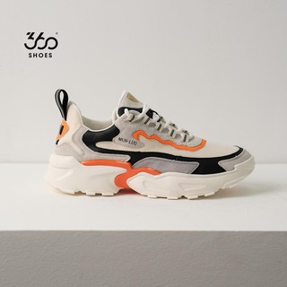 Sneaker nam 360 BOUTIQUE giày thể thao màu be - GIACN120