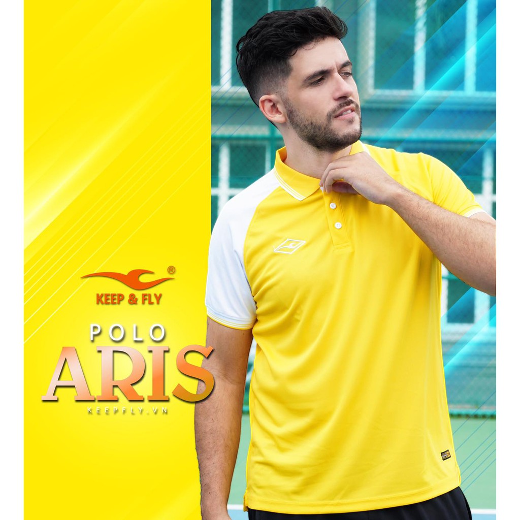 Áo Polo Aris KEEP&FLY Freeship 99k Áo Thun Thể Thao Cao Cấp A02