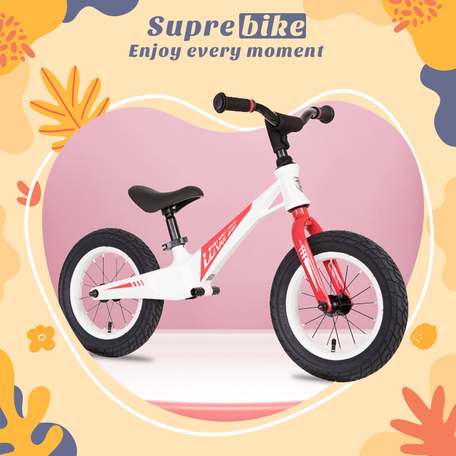 Xe Thăng Bằng Xe Chòi Chân 2 Bánh Cho Bé LENJOY S400-12M Khung Hợp Kim Magie Cho Bé 2-6 Tuổi Bảo Hành 12 Tháng