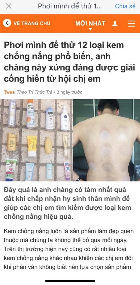 Xịt chốnh nắng