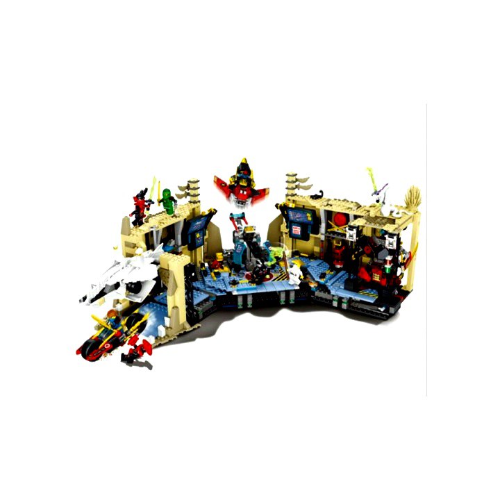 Lắp ráp xếp hình NOT Lego Ninjago Movie  06039 : Hỗn Chiến Hang Võ Sỹ Samurai 1351 khối(CHUẨN HÀNG LEPIN)