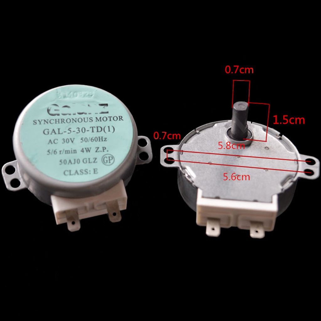 Mô Tơ Đồng Bộ Hóa Động Cơ Cho Lò Vi Sóng Galanz Gal-5-30-Td 30v 4w