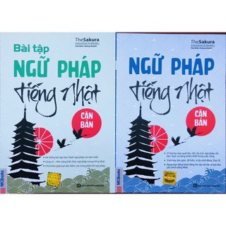 Sách - Combo Ngữ pháp tiếng Nhật căn bản + Bài tập ngữ pháp tiếng Nhật căn bản