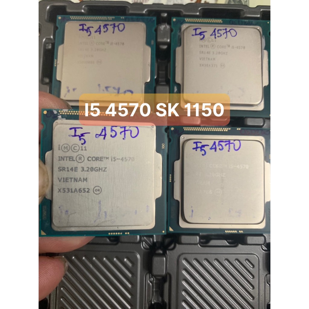 Bộ Xử Lý CPU I5 4570 SK 1150 Hổ Trợ SK 1150 - Vi Tính Bắc Hải