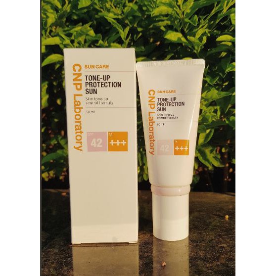 Kem Chống Nắng CNP Laboratory Tone-Up Protection Sun SPF 42/PA+++ Dành Cho Da Nhạy Cảm 50ml