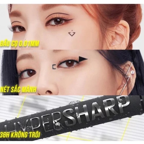 Bút Kẻ Mắt Nước Sắc Mảnh Không Trôi Maybelline Hyper Sharp Liner