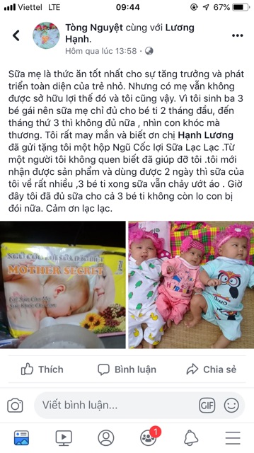 2 hộp ngũ cốc lợi sữa cao cấp lạc lạc | BigBuy360 - bigbuy360.vn