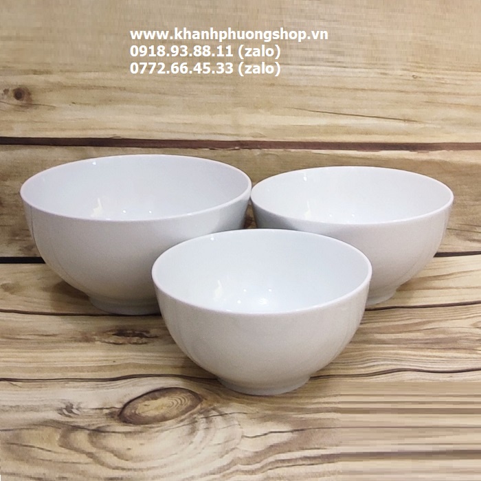 Tô trắng sứ minh long - tô trắng sứ Minh Long