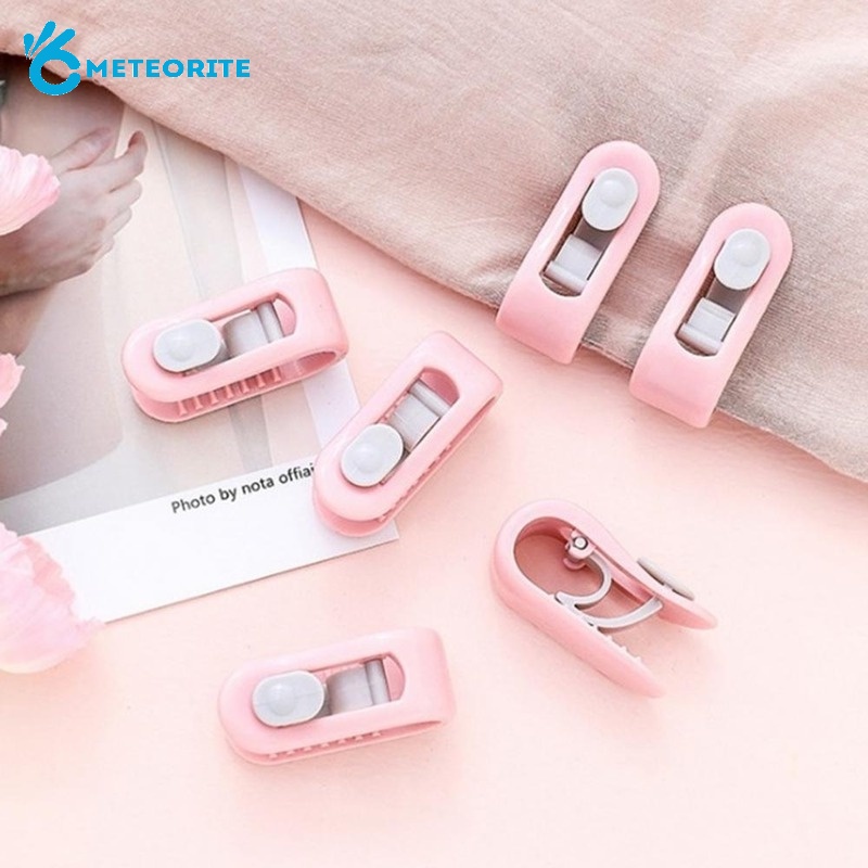 Kẹp Cố Định Màn/Khăn Trải Giường Đa Năng Chống Trượt Bằng ABS