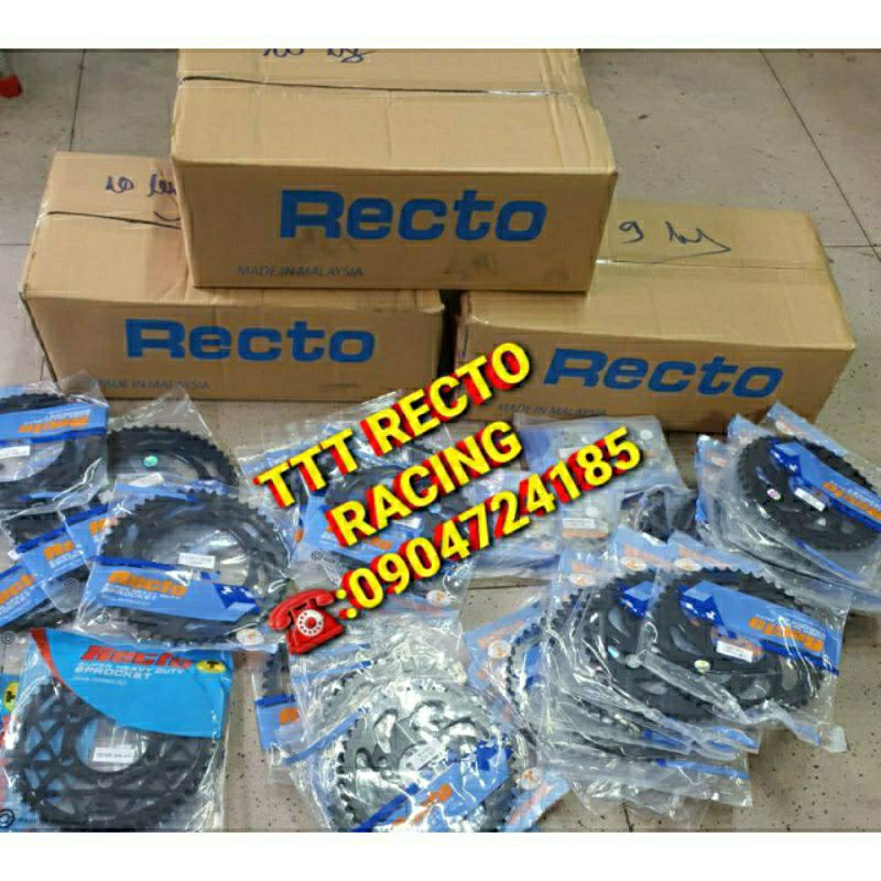 SÊN 10LY RECTO ĐEN 120L DÙNG CHO WINNER/SONIC/RAIDER/SATRIA/EXCITER 135 VÀ CHO CẢ CÁC LOẠI XE 110CC...CHÍNH HÃNG