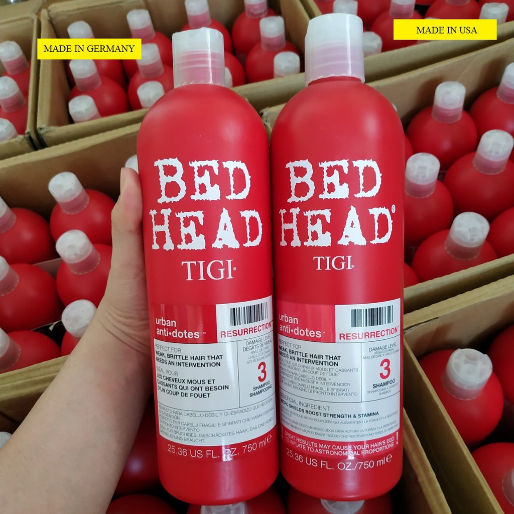 Cặp gội xả Tigi Bed Head # đỏ, tím, xanh dương | BigBuy360 - bigbuy360.vn
