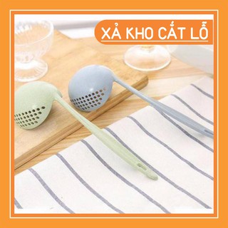 Muỗng canh lúa mạch 2in1 đa năng dáng tròn