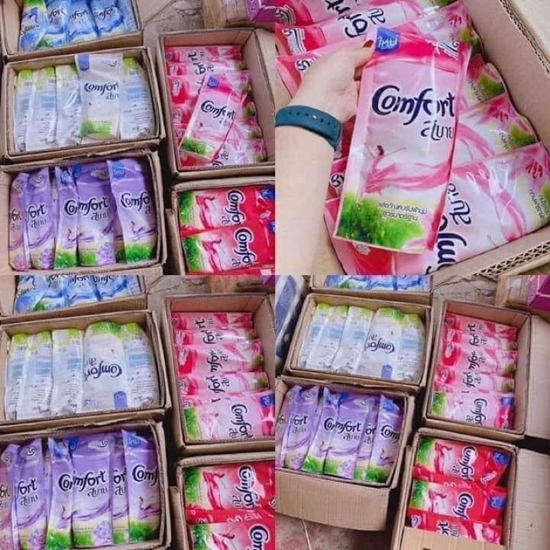 Nước xã vải comfort thái sét 3 bich 45k