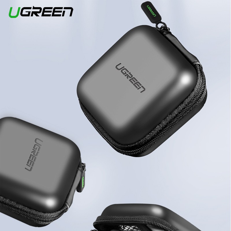 Hộp đựng tai nghe thẻ nhớ cáp USB chống sốc chống nước UGREEN nhỏ gọn, siêu tiện ích