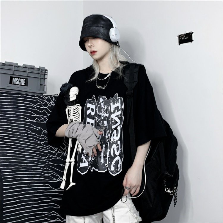 Áo thun tay lỡ form rộng unisex Neko.sg ATL212