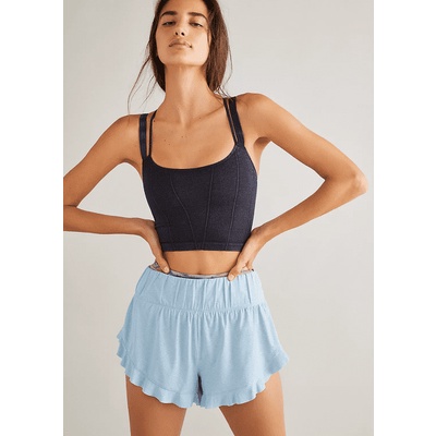 Quần short Free People viền bèo