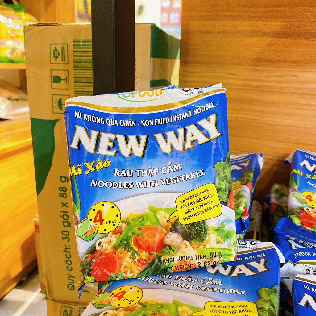 Thực Phẩm Xanh Mì Không Chiên - Mỳ chay ăn liền chế biến nhanh chỉ trong 3 phút | BigBuy360 - bigbuy360.vn