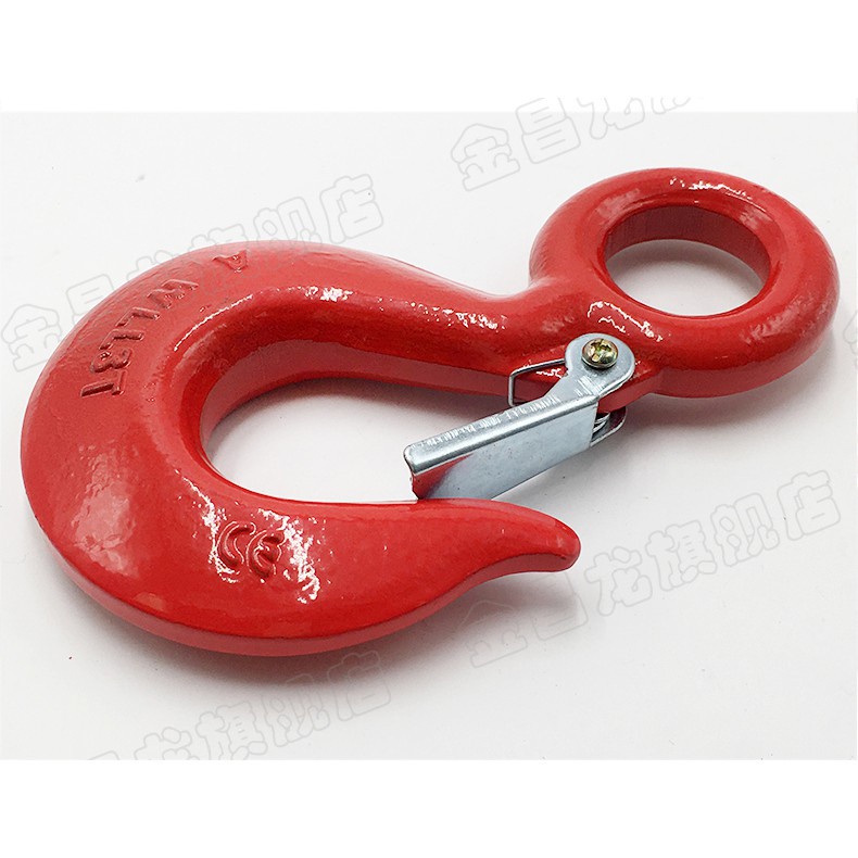 Móc cẩu móc treo có khóa an toàn  chịu tải 500kg,1 tấn, 2 tấn, 3 tấn, 5 tấn cáp thép THÁI BÌNH VINA