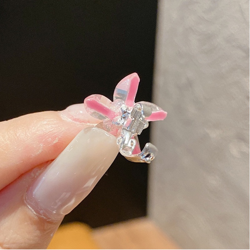 Set 10 kẹp tóc hình hoa nhỏ dễ thương phong cách Hàn Quốc cho bé gái