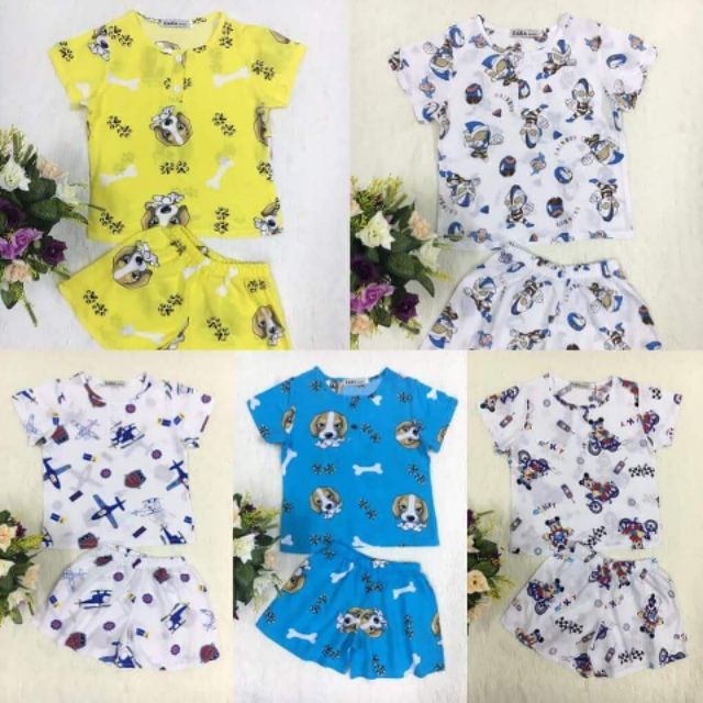 Combo 3 bộ cotton 4c