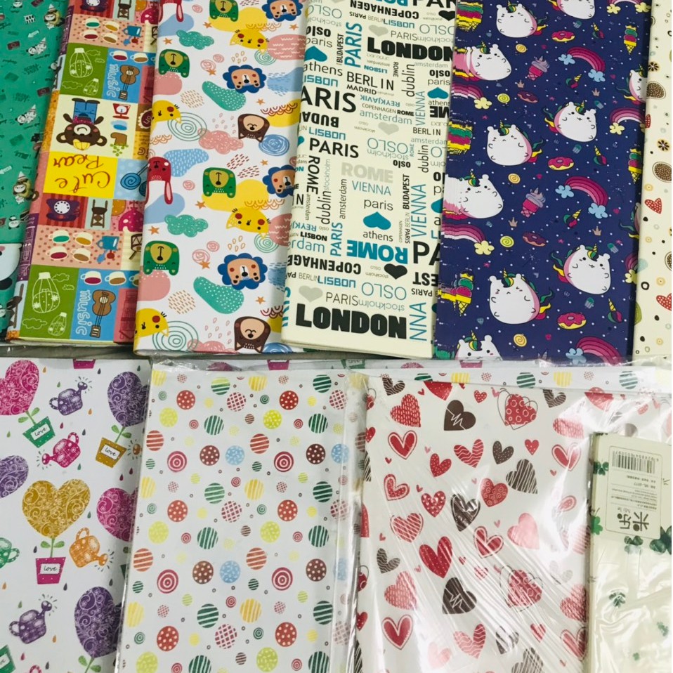 GIẤY GÓI QUÀ đẹp, mẫu mới, giá sỉ - xấp 20 tờ - Phụ kiện Halu | BigBuy360 - bigbuy360.vn