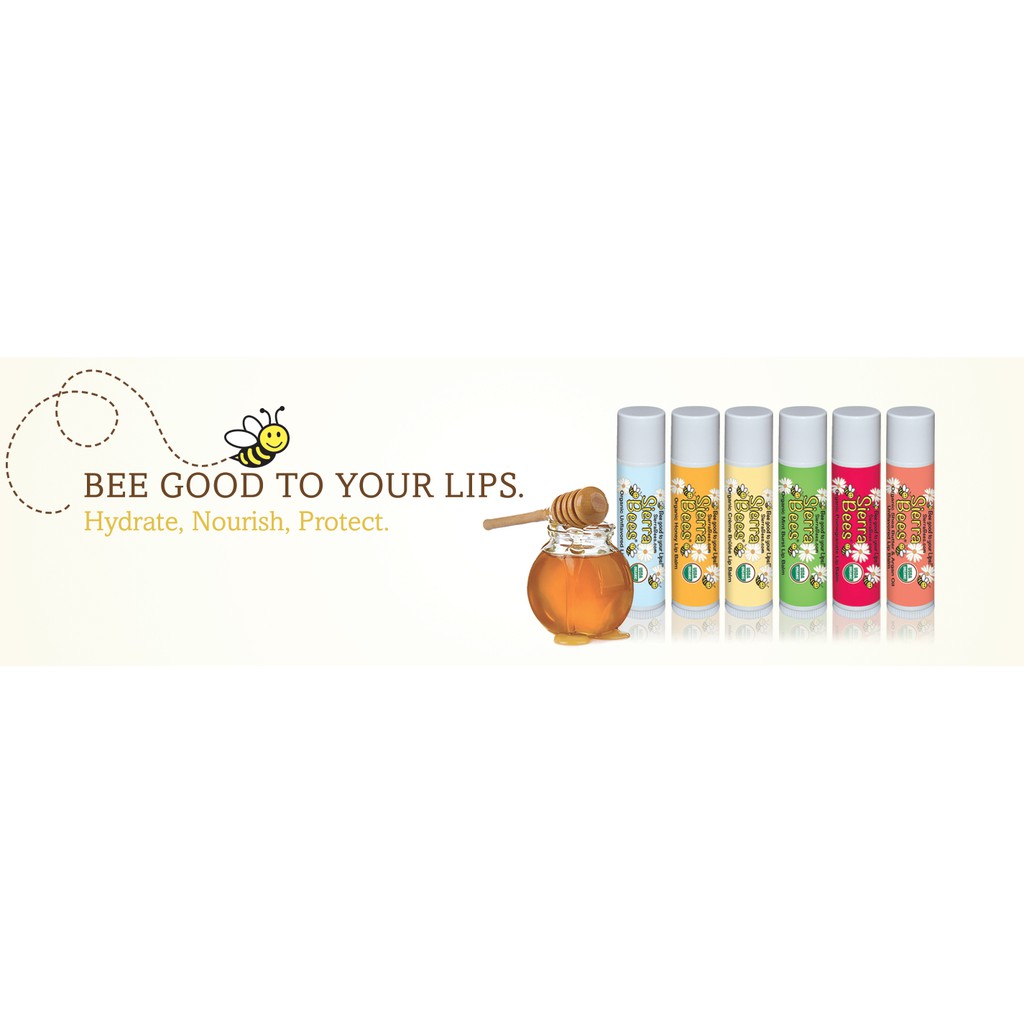 Son dưỡng môi hữu cơ Sierra Bees