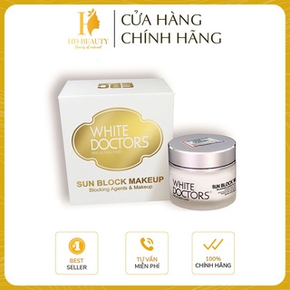 Kem chống nắng trang điểm White Doctors Sunblock Makeup 40g