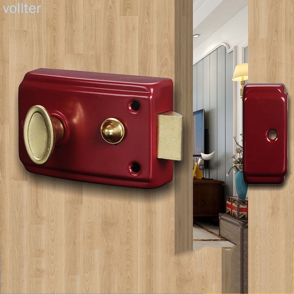 Ổ Khóa Cửa Trước Phong Cách Cổ Điển Cho Nhà Ở / Văn Phòng