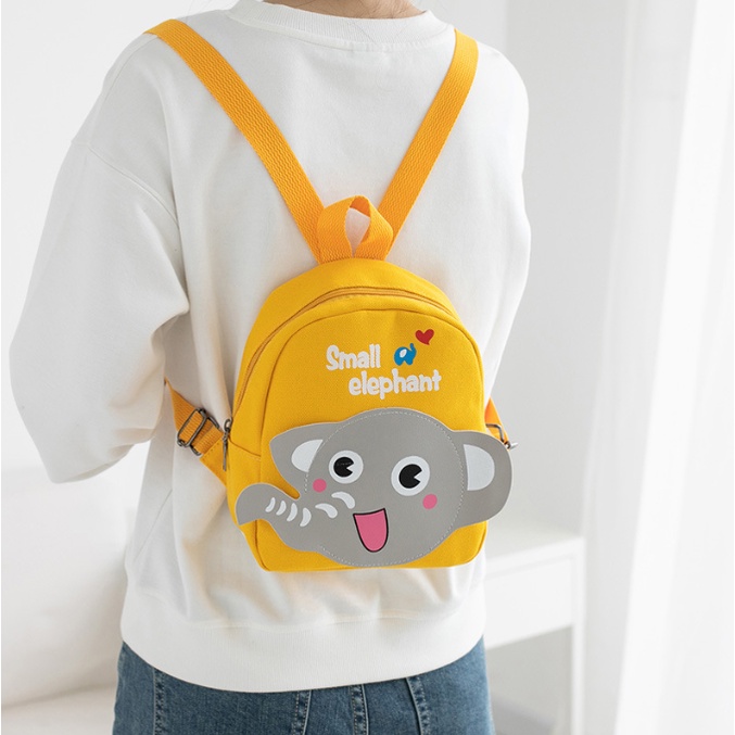 [20++ mẫu] Balo cho bé ,Ba lô mẫu giáo nhà trẻ lớp lá lớp mầm họa tiết VOI CUTE siêu dễ thương cho bé