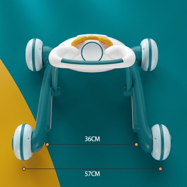 Xe tập đi cho bé ,xe đẩy cho bé tập đi chống lật đa năng có trò chơi có nhạc.