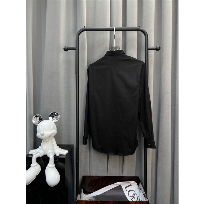 D10r 2022 Áo Sơ Mi Dài Tay In Logo Mới Của Thu Đông M-4XL