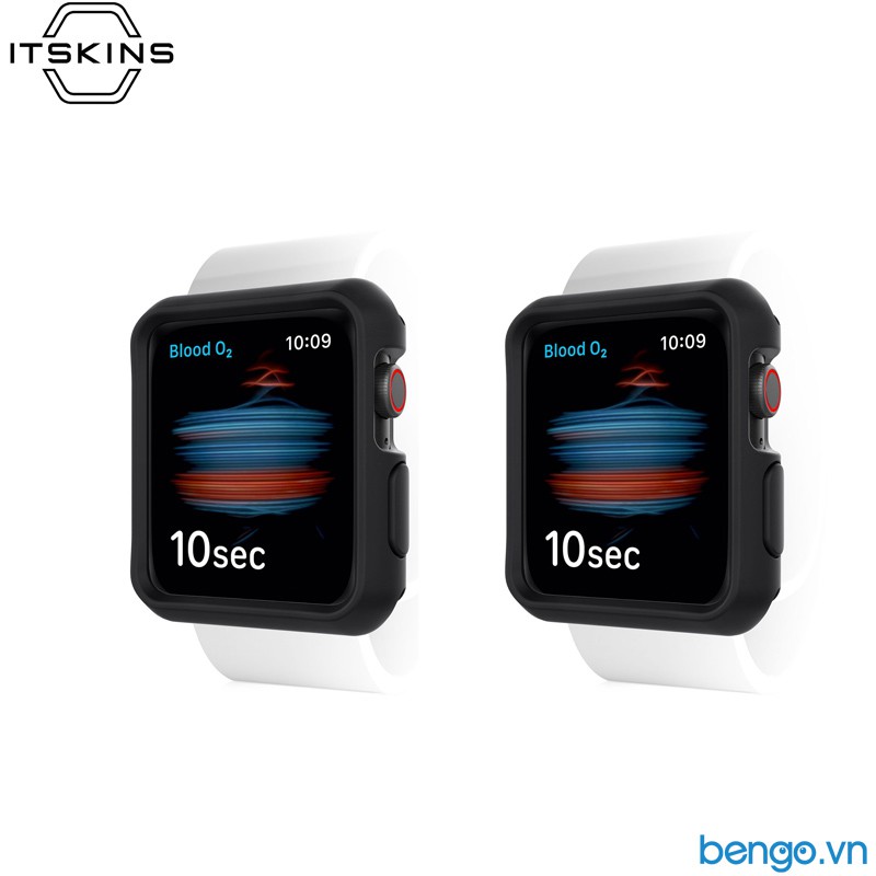 [Mã SKAMA07 giảm 8% đơn 250k]Bộ 2 Ốp Apple Watch 44mm ITSKINS Spectrum // Solid Antimicrobial