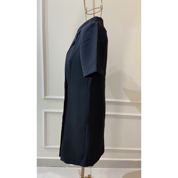 Đầm vest cao cấp tay ngắn, dạo phố, công sở thanh lịch sang trọng | BigBuy360 - bigbuy360.vn