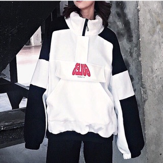 [Order] Áo nỉ sweater dày cổ khoá