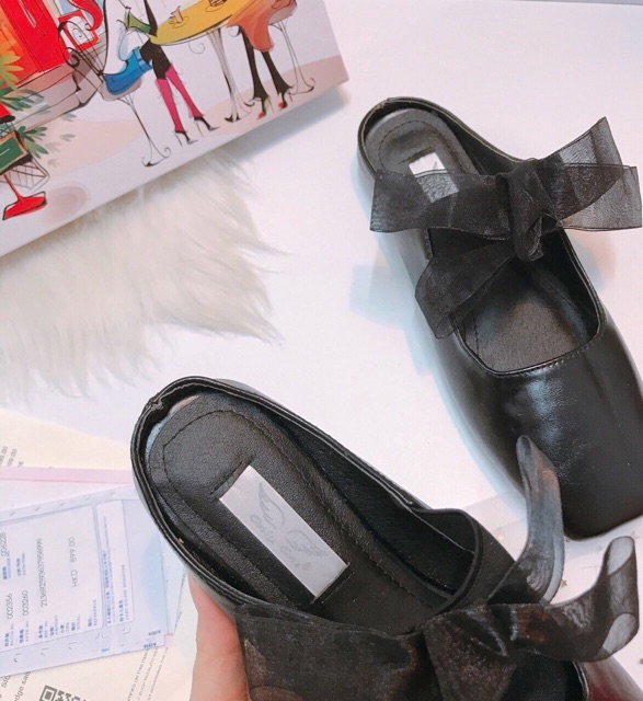 GIày bệt nữ chất da trơn mã Th | BigBuy360 - bigbuy360.vn