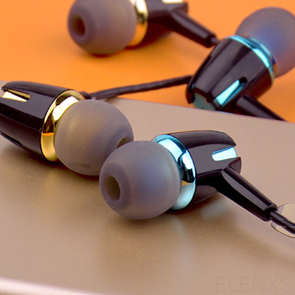 Tai nghe thể thao nhét tai có dây 3.5mm kèm mic cho điện thoại chất lượng cao
