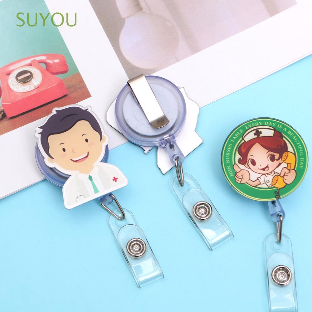 Kẹp nối giữ thẻ phong cách hoạt hình nhiều kiểu đáng yêu