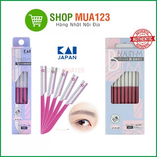 Dao cạo lông mày, lông mặt cho nữ KAI Nhật nội địa