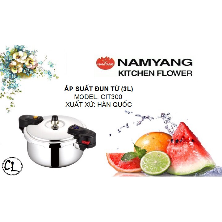 Nồi áp suất Hàn Quốc Kitchenflower City cit-300