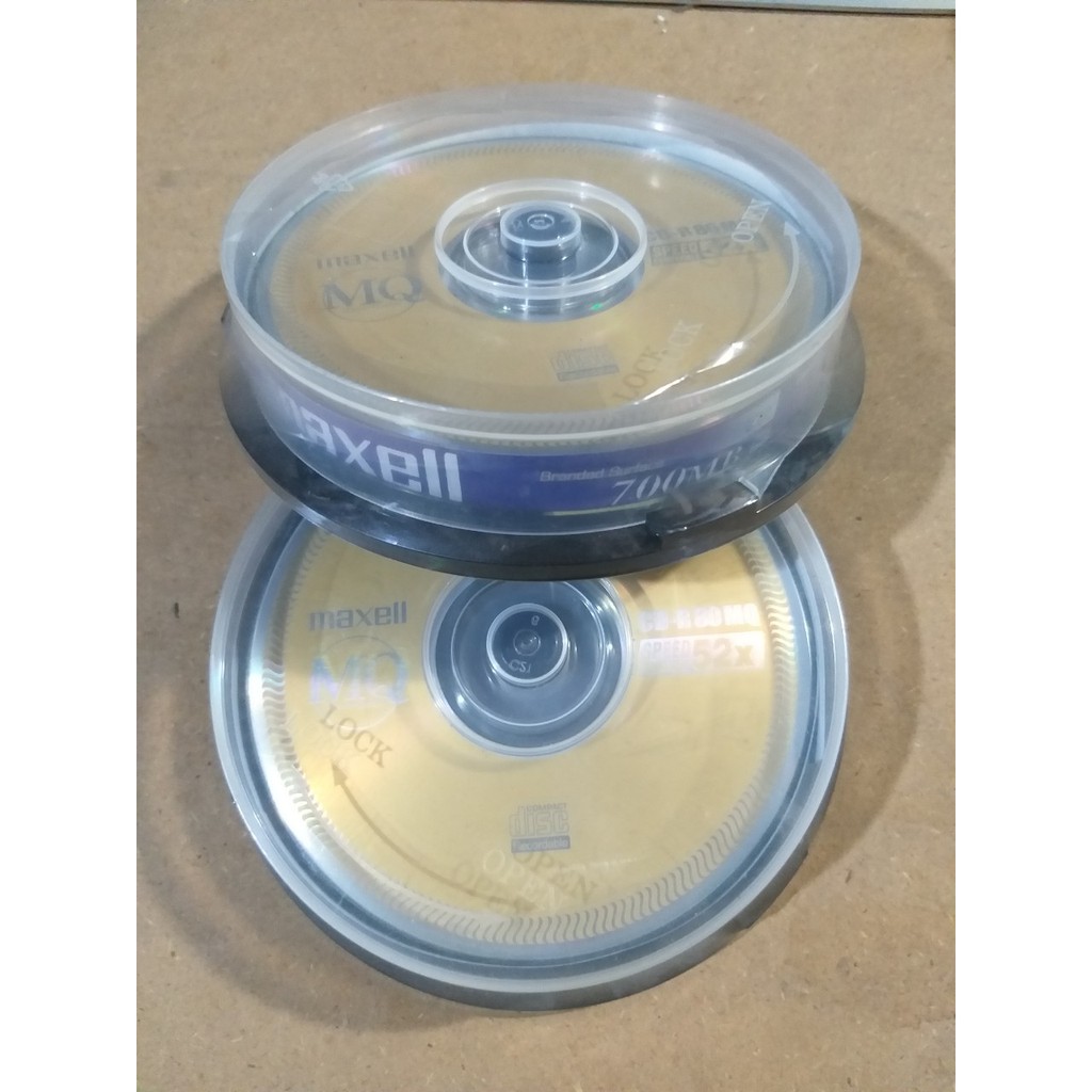 Hộp CD-R MAXCELL 10 Đĩa - 700MB -80min, tốc độ 52X