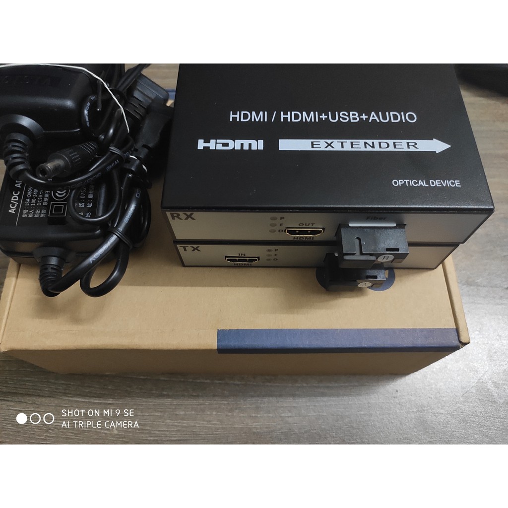 Cặp Converter Quang HDMI 1080p