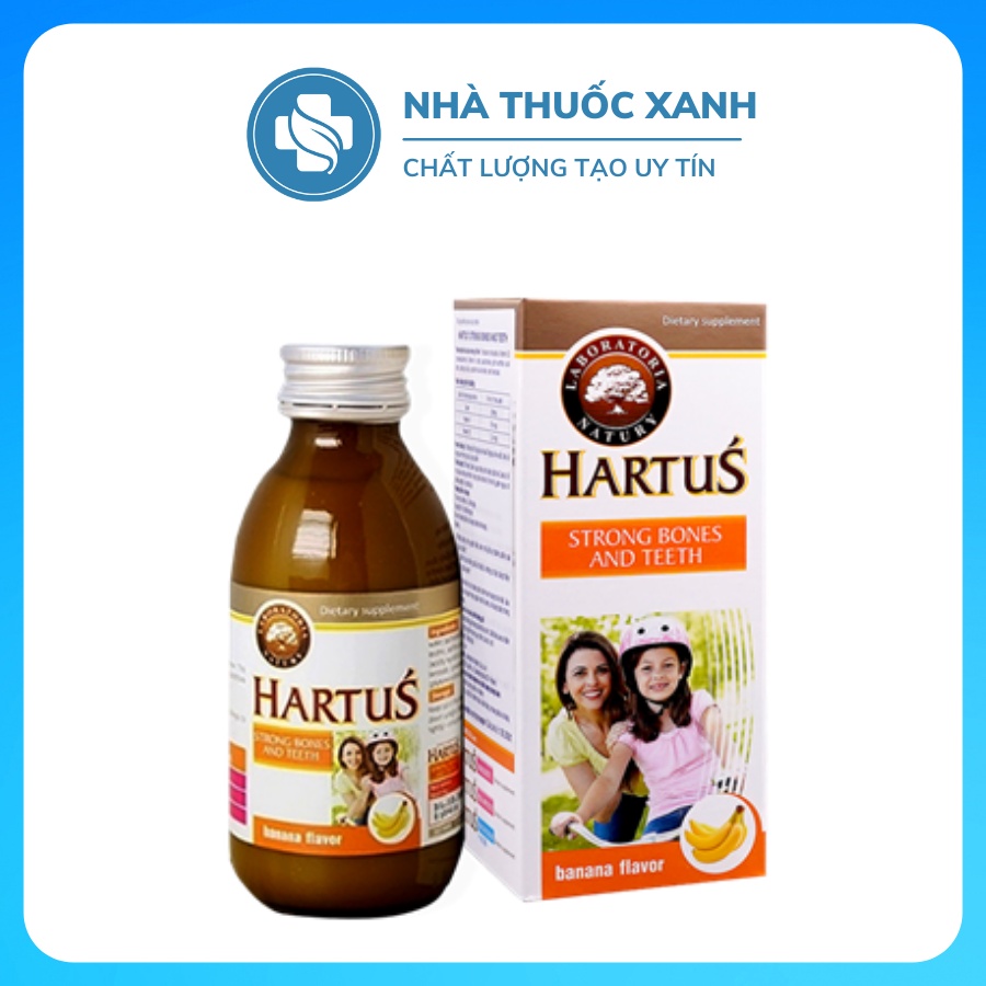 Canxi Hartus - Bổ sung canxi, vitamin D3, vitamin K cho bé từ 4 tháng tuổi tăng chiều cao tối đa - BaLan